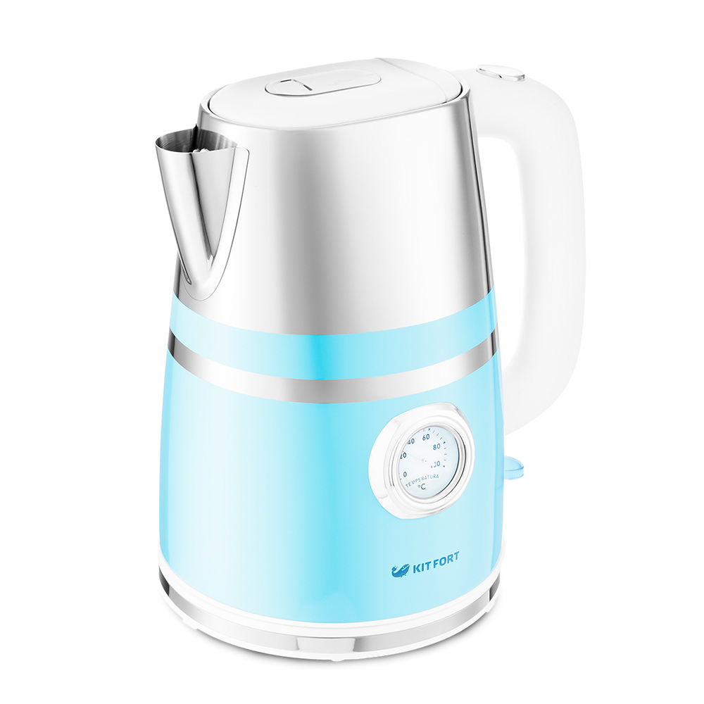 Чайник электрический Kitfort КТ-670-4 голубой
Чайник электрический Kitfort КТ-670-4 голубой