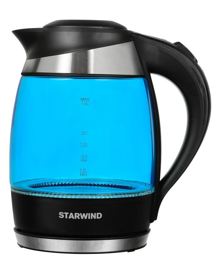 Чайник электрический Starwind SKG2216 1.8л. 2200Вт синий/черный (корпус: стекло)
Чайник электрический Starwind SKG2216 1.8л. 2200Вт синий/черный (корпус: стекло)