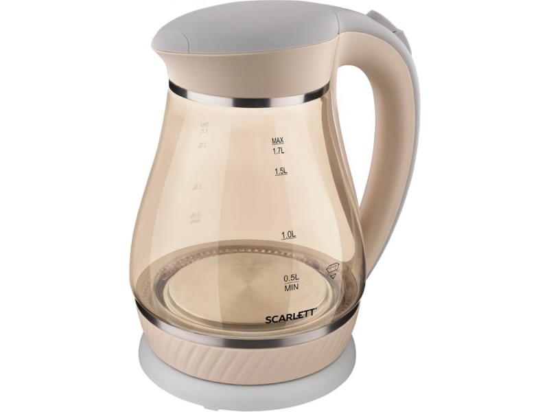 Электрочайник Scarlett SC-EK27G83 бежевый
Электрочайник Scarlett SC-EK27G83 бежевый