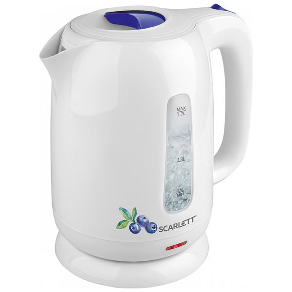 Электрочайник Scarlett SC-EK18P52 белый
Электрочайник Scarlett SC-EK18P52 белый