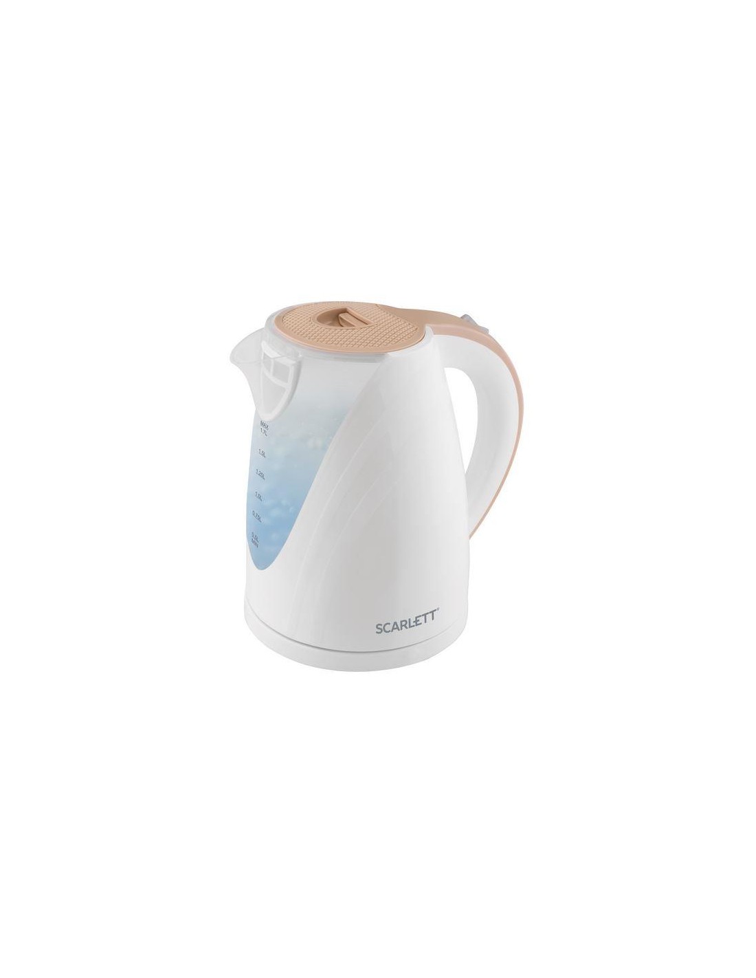 Электрочайник Scarlett SC-EK18P43 белый с бежевым
Электрочайник Scarlett SC-EK18P43 белый с бежевым