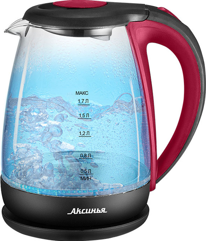 Чайник Аксинья КС-1040 Red-Black
Чайник Аксинья КС-1040 Red-Black