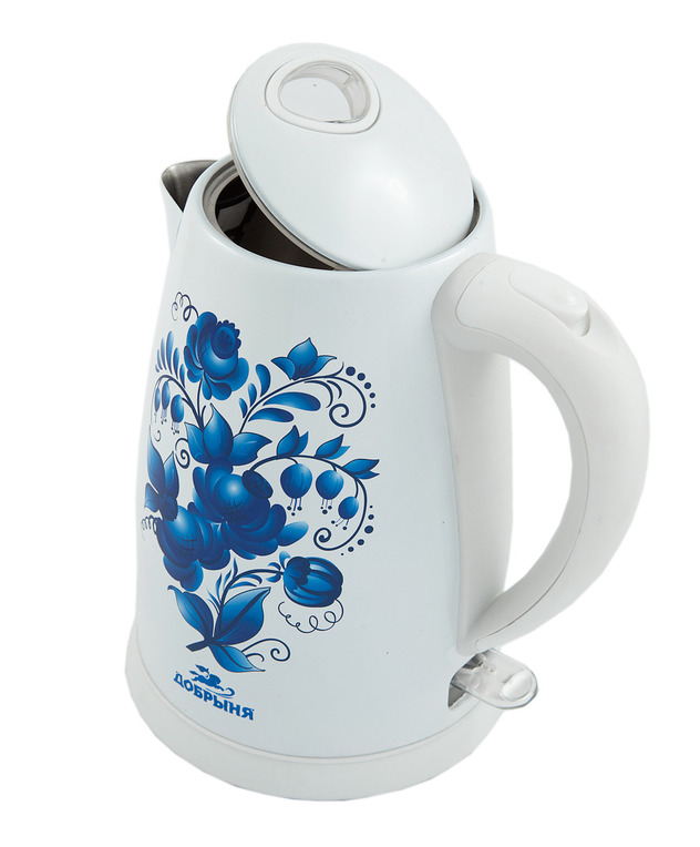 Чайник Добрыня DO-1214 White
Чайник Добрыня DO-1214 White