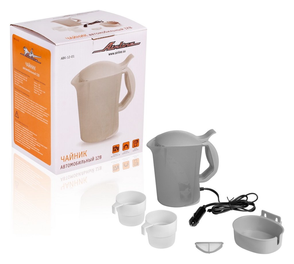 Чайник автомобильный Airline ABK-12-01 Grey
Чайник автомобильный Airline ABK-12-01 Grey