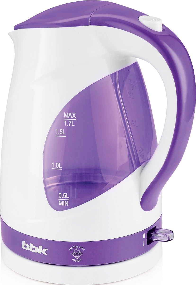 Чайник электрический BBK EK1700P white/purple
Чайник электрический BBK EK1700P white/purple