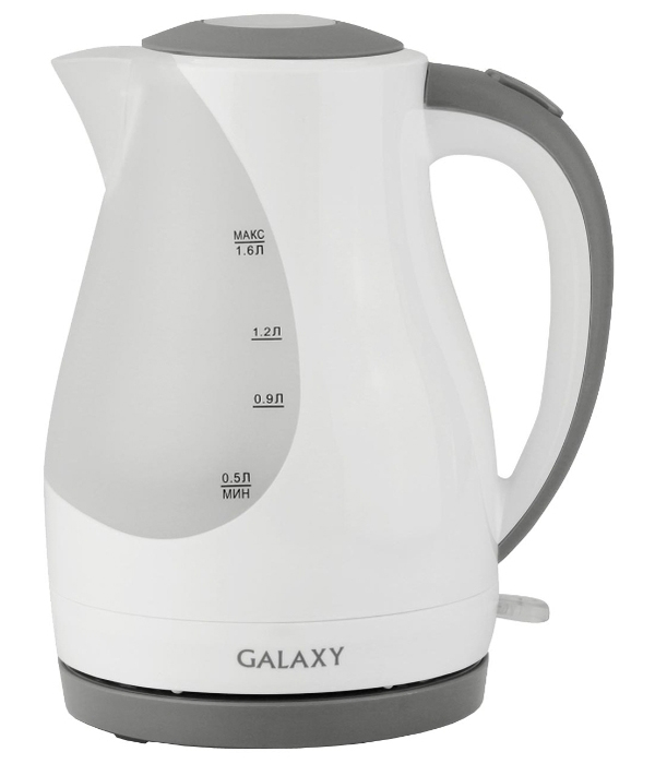 Чайник Galaxy GL0200 белый/серый
Чайник Galaxy GL0200 белый/серый