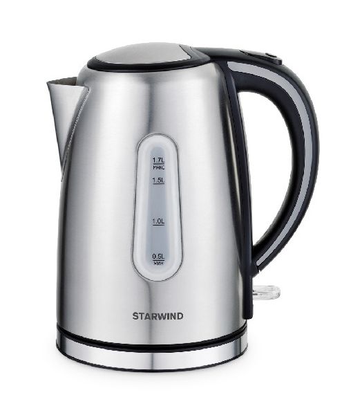 Чайник электрический Starwind SKS4002 серебристый/черный
Чайник электрический Starwind SKS4002 серебристый/черный