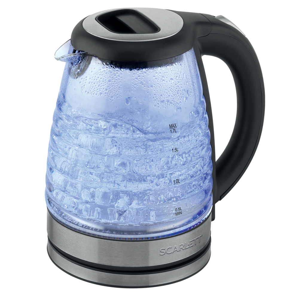 Чайник электрический Scarlett SC-EK27G73 черный
Чайник электрический Scarlett SC-EK27G73 черный