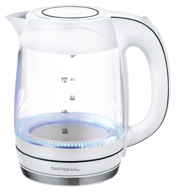 Чайник электрический National NK-KE18301 White
Чайник электрический National NK-KE18301 White