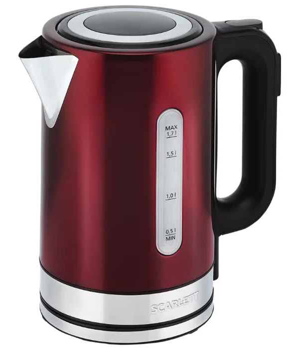 Чайник электрический Scarlett SC-EK21S78 бордо
Чайник электрический Scarlett SC-EK21S78 бордо