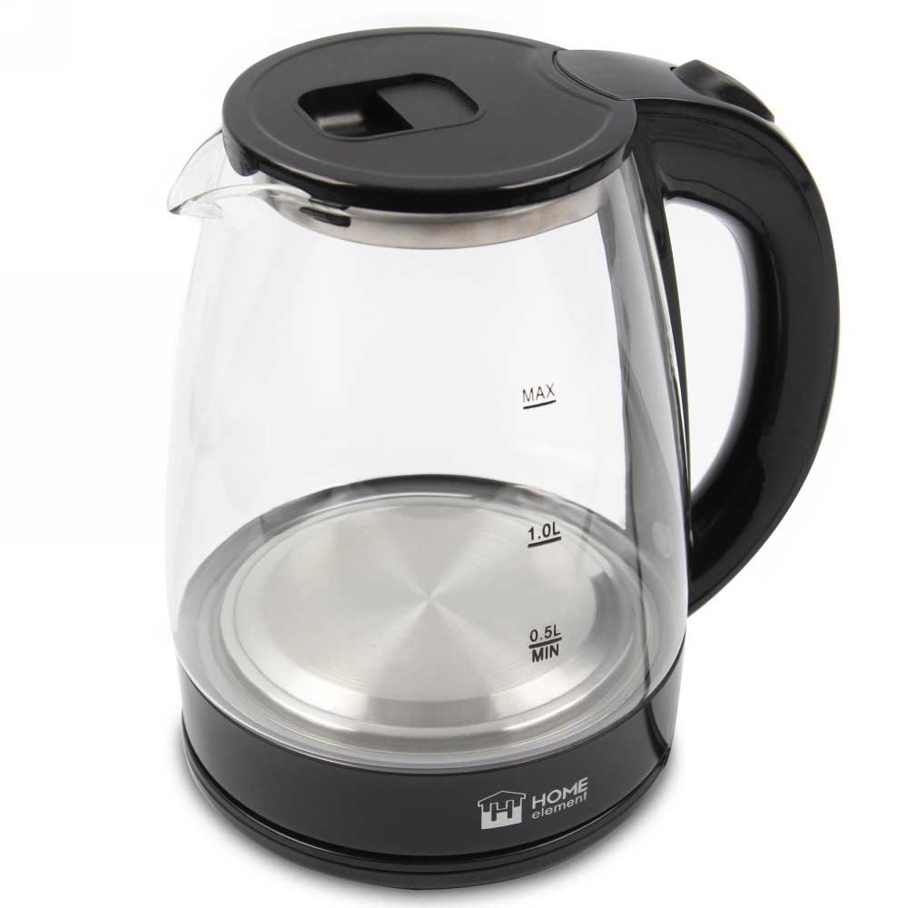 Чайник электрический Home Element HE-KT185 черный жемчуг
Чайник электрический Home Element HE-KT185 черный жемчуг