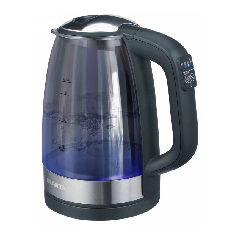 Чайник электрический Marta MT-1088 серый мрамор
Чайник электрический Marta MT-1088 серый мрамор