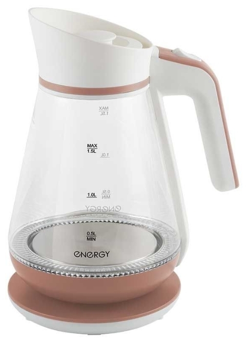 Чайник электрический Energy E-297 белый/коралловый
Чайник электрический Energy E-297 белый/коралловый