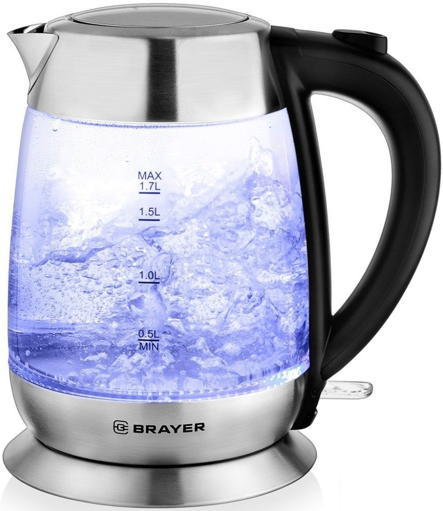 Чайник электрический Brayer BR1010 1.7L
Чайник электрический Brayer BR1010 1.7L