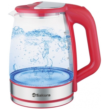 Чайник электрический Sakura SA-2722R 2.2L
Чайник электрический Sakura SA-2722R 2.2L
