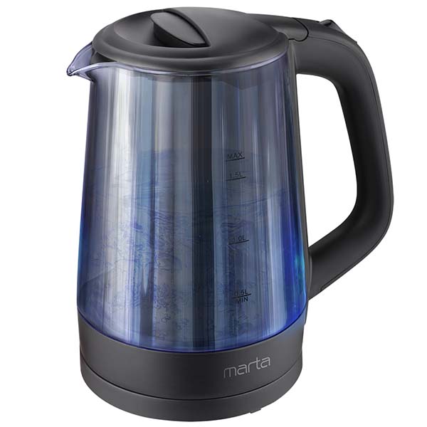 Чайник Marta MT-4582 черный жемчуг
Чайник Marta MT-4582 черный жемчуг