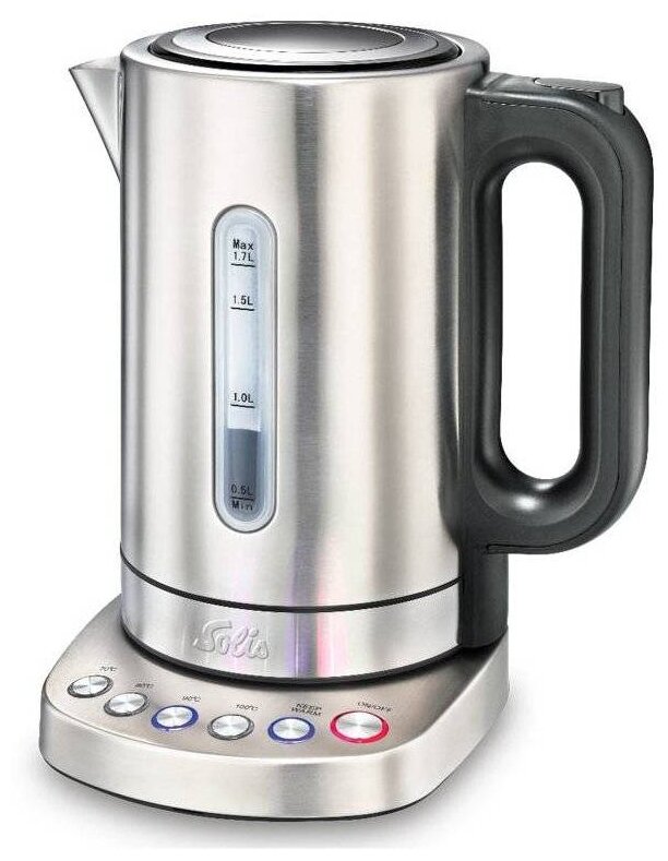 Чайник электрический Solis Vario Temp Kettle 1.7L
Чайник электрический Solis Vario Temp Kettle 1.7L