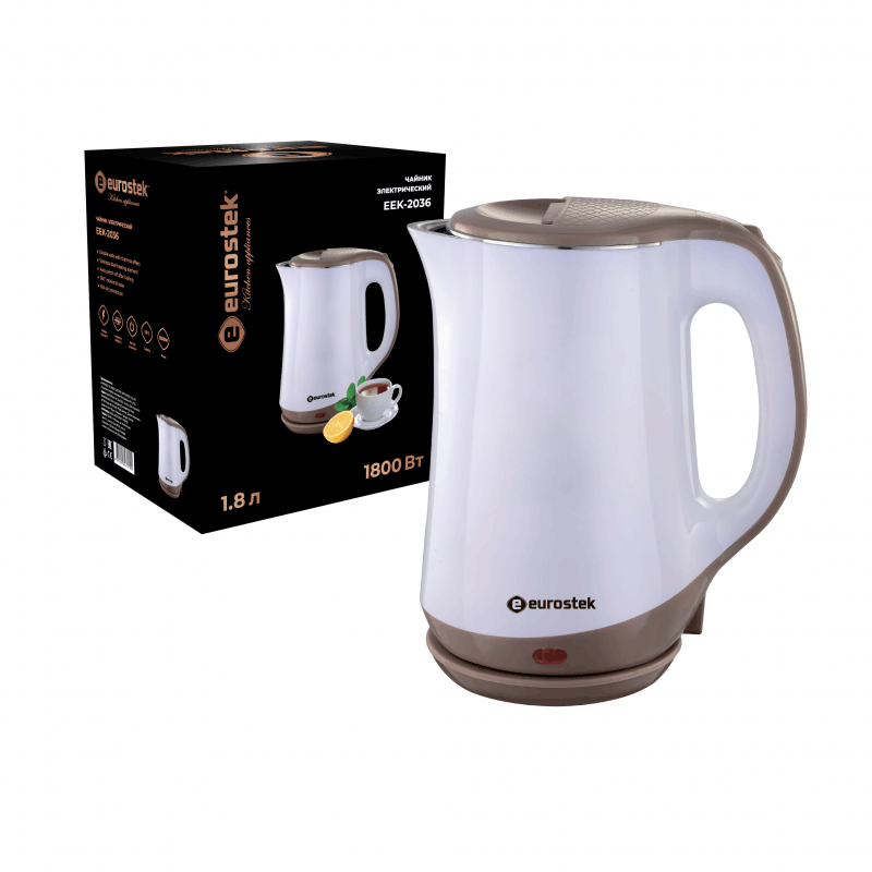 Чайник электрический Eurostek EEK-2036
Чайник электрический Eurostek EEK-2036