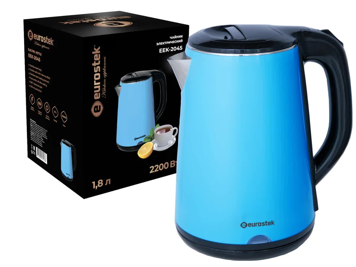 Чайник электрический Eurostek EEK-2045
Чайник электрический Eurostek EEK-2045