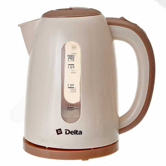 Чайник электрический Delta DL-1106 Beige
Чайник электрический Delta DL-1106 Beige