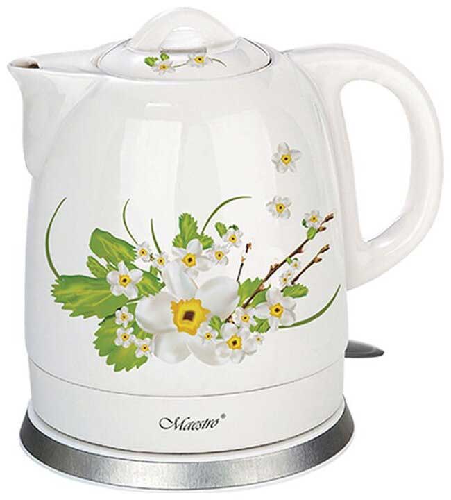 Чайник электрический Maestro MR-066 White Flowers
Чайник электрический Maestro MR-066 White Flowers