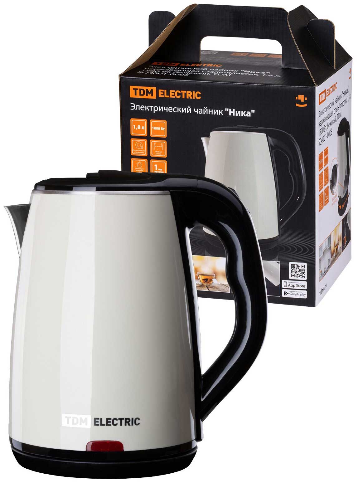 Чайник электрический TDM Electric Ника (SQ4001-0005) Beige
Чайник электрический TDM Electric Ника (SQ4001-0005) Beige