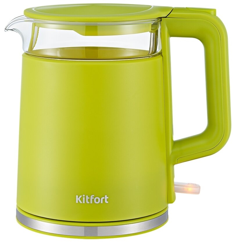 Чайник электрический Kitfort КТ-6124-2 салатовый
Чайник электрический Kitfort КТ-6124-2 салатовый