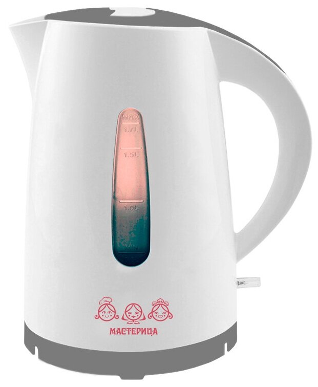 Чайник Мастерица ЕК-1701M белый/серый
Чайник Мастерица ЕК-1701M белый/серый
