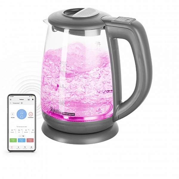 Чайник электрический Redmond SkyKettle RK-G214S Темно-серый
Чайник электрический Redmond SkyKettle RK-G214S Темно-серый