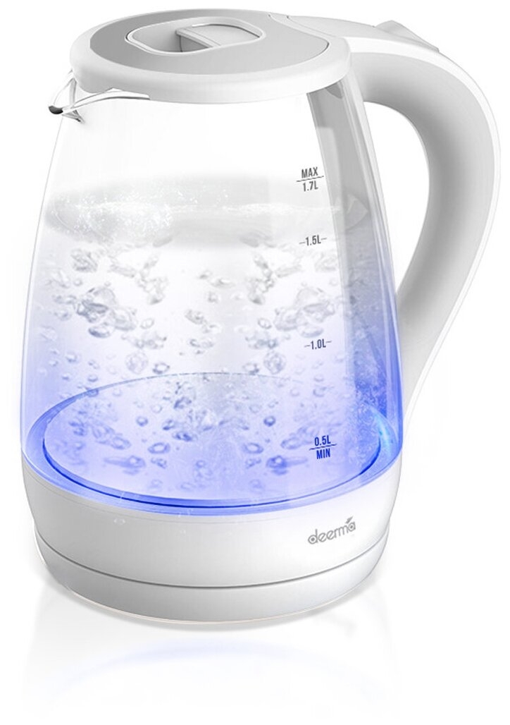 Чайник электрический Deerma DEM-SH30W, 1.7л., 2200Вт.
Чайник электрический Deerma DEM-SH30W, 1.7л., 2200Вт.