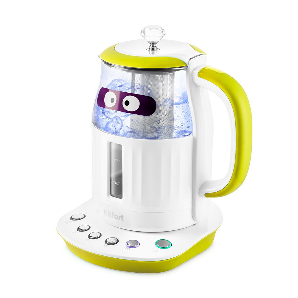 Чайник электрический Kitfort КТ-6129-2 салатовый
Чайник электрический Kitfort КТ-6129-2 салатовый