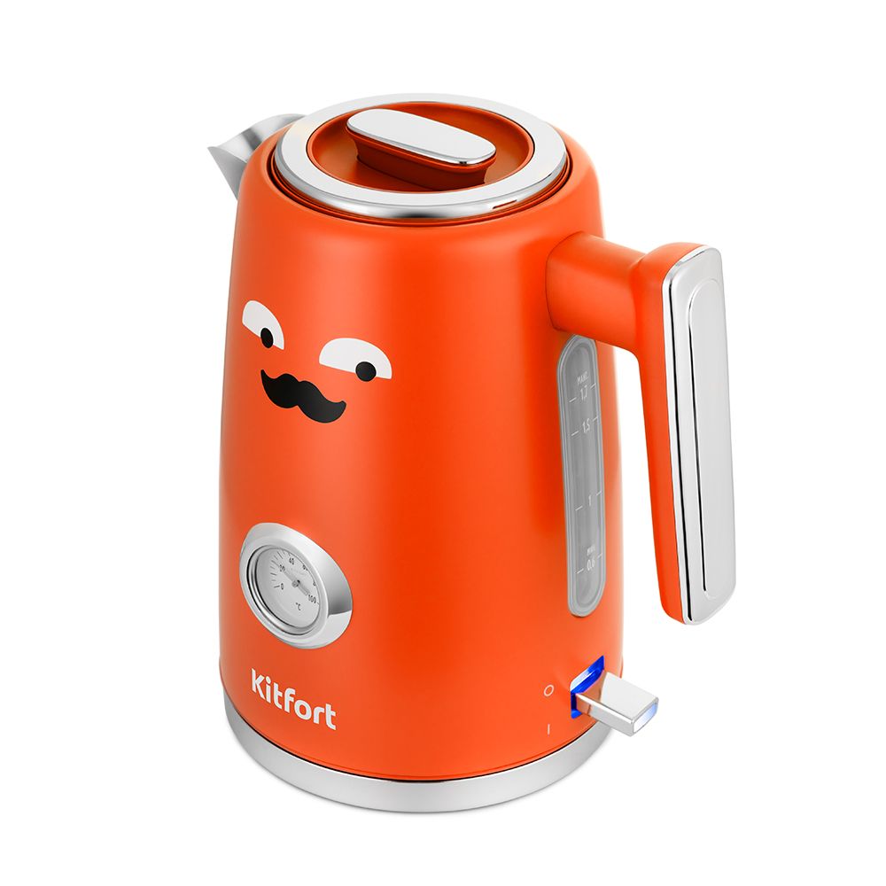 Чайник электрический Kitfort КТ-6144-3 красный
Чайник электрический Kitfort КТ-6144-3 красный