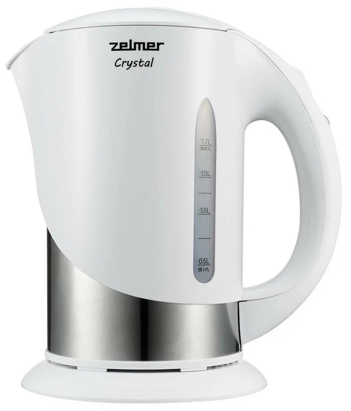 Чайник электрический Zelmer ZCK7630W CRYSTAL WHITE
Чайник электрический Zelmer ZCK7630W CRYSTAL WHITE