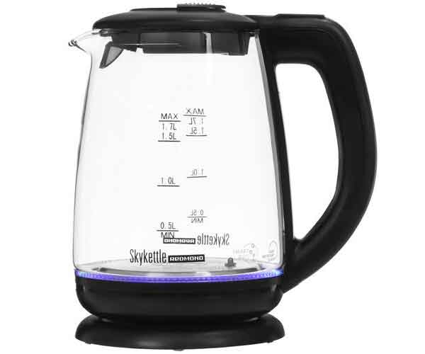 Чайник электрический Redmond RK-G212S черный
Чайник электрический Redmond RK-G212S черный