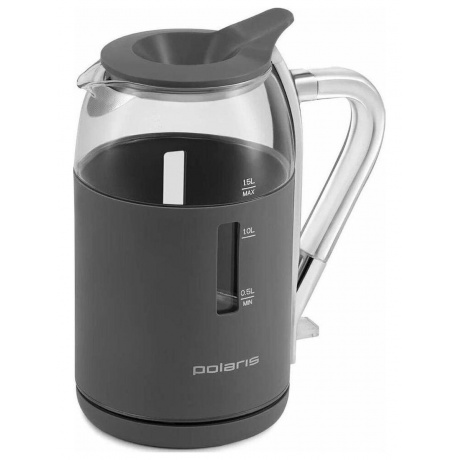Чайник электрический Polaris PWK 1563CGL Water Way Pro, графитовый
Чайник электрический Polaris PWK 1563CGL Water Way Pro, графитовый