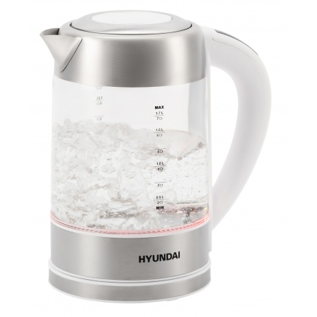 Чайник электрический Hyundai HYK-S5807 1.7л. 2200Вт белый/серебристый (стекло/металл)
Чайник электрический Hyundai HYK-S5807 1.7л. 2200Вт белый/серебристый (стекло/металл)
