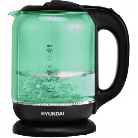 Чайник электрический Hyundai HYK-G2807 1.7л. 2200Вт бирюзовый/черный (стекло)
Чайник электрический Hyundai HYK-G2807 1.7л. 2200Вт бирюзовый/черный (стекло)