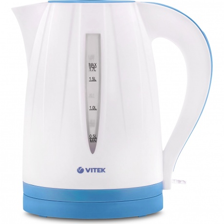 Чайник электрический Vitek VT-7031 1.7л. 2200Вт белый (пластик)
Чайник электрический Vitek VT-7031 1.7л. 2200Вт белый (пластик)