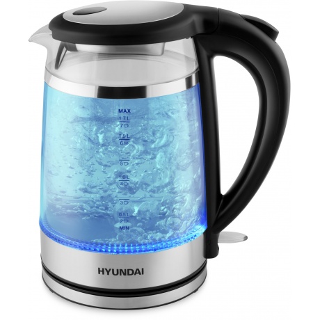 Чайник электрический Hyundai HYK-G3036 1.7л. 2200Вт черный/прозрачный (стекло/пластик)
Чайник электрический Hyundai HYK-G3036 1.7л. 2200Вт черный/прозрачный (стекло/пластик)