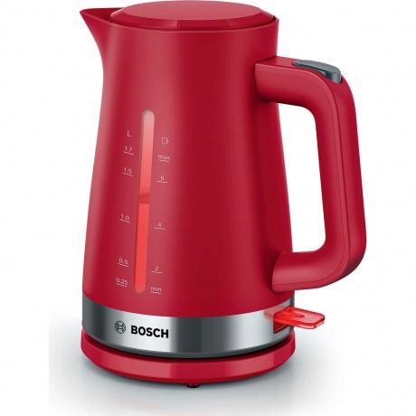 Чайник электрический Bosch TWK4M224 Красный
Чайник электрический Bosch TWK4M224 Красный