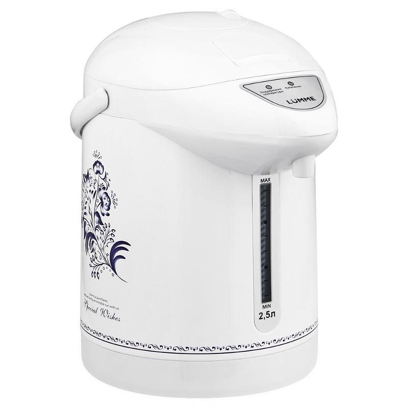 Термопот Lumme LU-3831 WP белый жемчуг
Термопот Lumme LU-3831 WP белый жемчуг