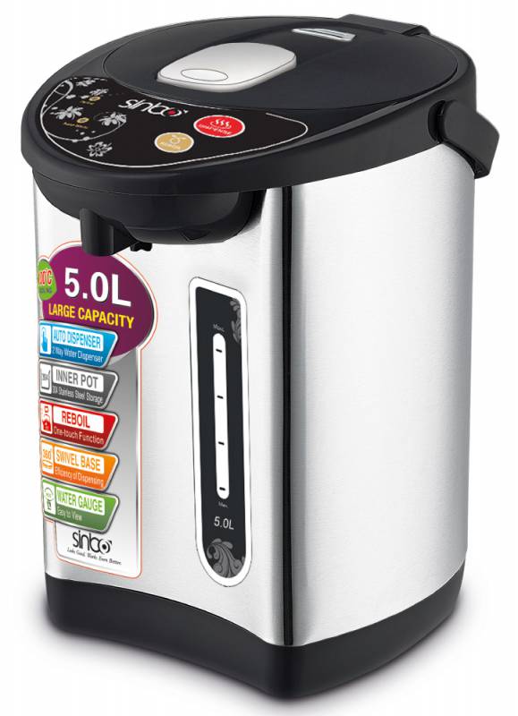 Термопот Sinbo SK 7381 черный/серебристый
Термопот Sinbo SK 7381 черный/серебристый