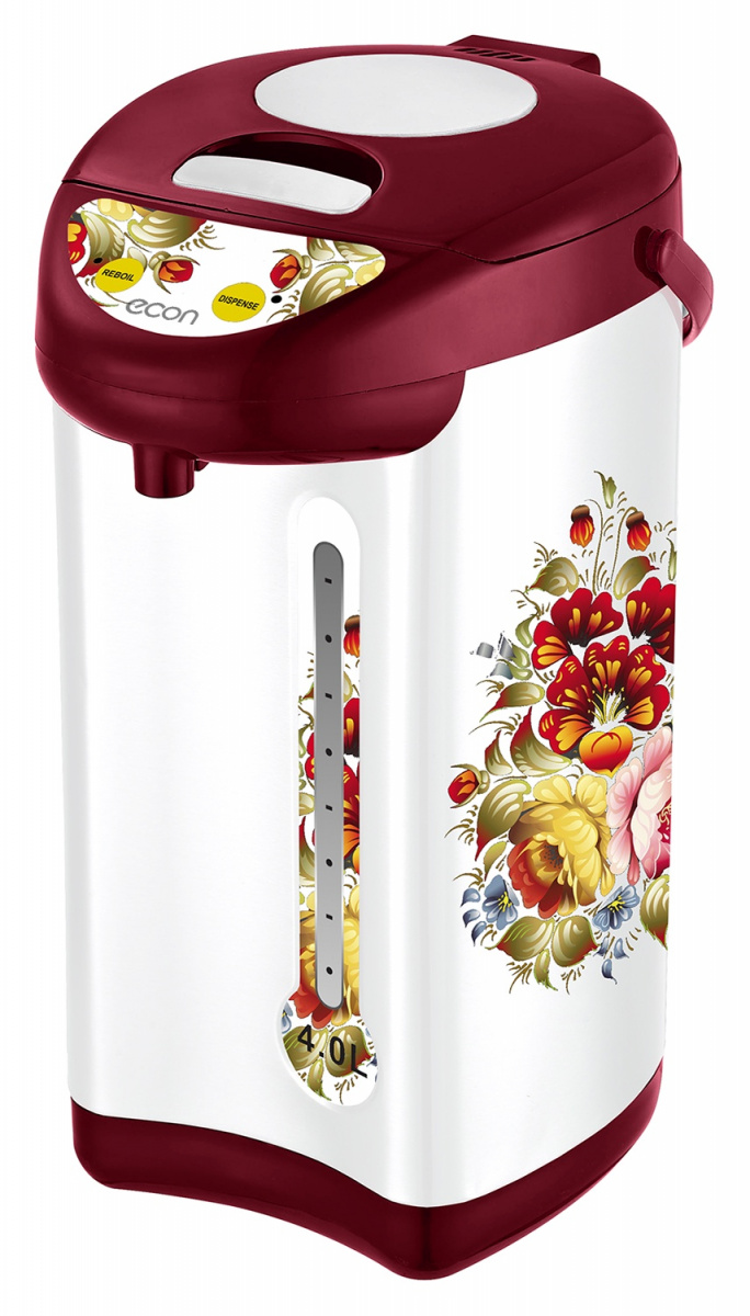 Термопот Econ ECO-400TP White-Red
Термопот Econ ECO-400TP White-Red