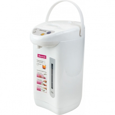 Термопот Maxwell MW-1754 3.3л. 750Вт белый
Термопот Maxwell MW-1754 3.3л. 750Вт белый