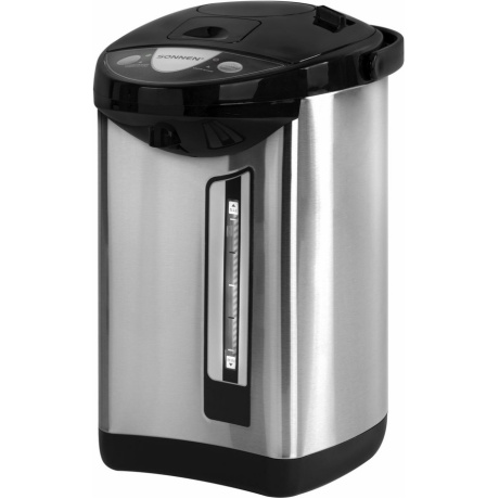 Термопот SONNEN TP-50, 5л, 900 Вт, 1 темп режим, 3 режима подачи воды, сталь, белый/серебр, 456711
Термопот SONNEN TP-50, 5л, 900 Вт, 1 темп режим, 3 режима подачи воды, сталь, белый/серебр, 456711