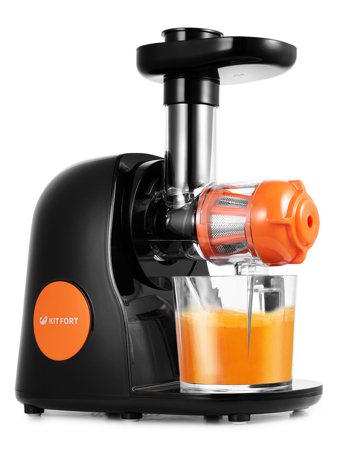 Соковыжималка шнековая Kitfort КТ-1111-2 оранжевый
Соковыжималка шнековая Kitfort КТ-1111-2 оранжевый