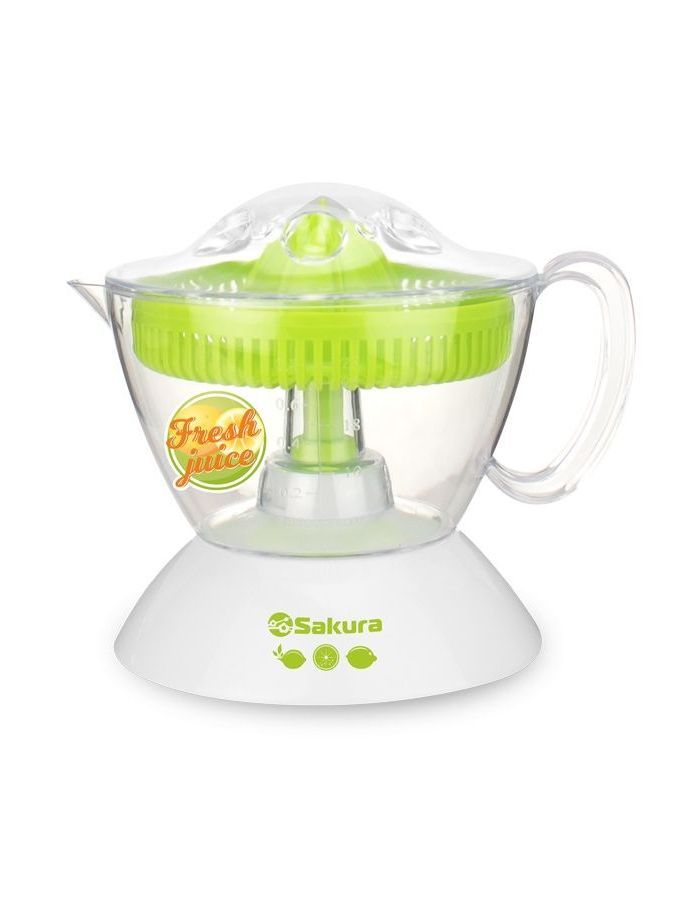 Соковыжималка Sakura SA-6509GR White/Green
Соковыжималка Sakura SA-6509GR White/Green