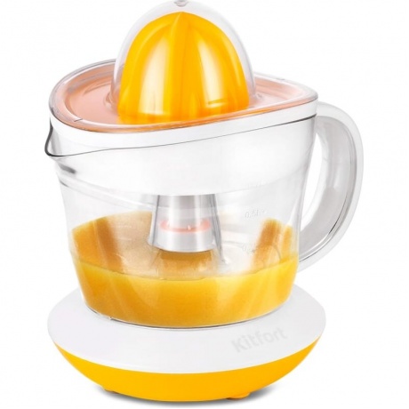 Соковыжималка для цитрусовых Kitfort КТ-1148-1 бело-желтый
Соковыжималка для цитрусовых Kitfort КТ-1148-1 бело-желтый