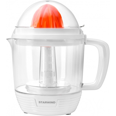 Соковыжималка цитрусовая Starwind SJ1241 30Вт рез.сок.:1200мл. белый/прозрачный
Соковыжималка цитрусовая Starwind SJ1241 30Вт рез.сок.:1200мл. белый/прозрачный