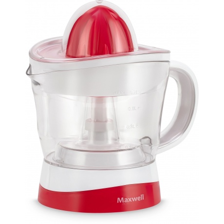 Соковыжималка цитрусовая Maxwell MW-1109 25Вт рез.сок.:700мл. белый/красный
Соковыжималка цитрусовая Maxwell MW-1109 25Вт рез.сок.:700мл. белый/красный